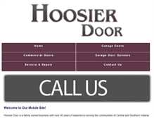 Tablet Screenshot of hoosierdooronline.com